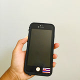 iPhone with small hawaiian flag decal