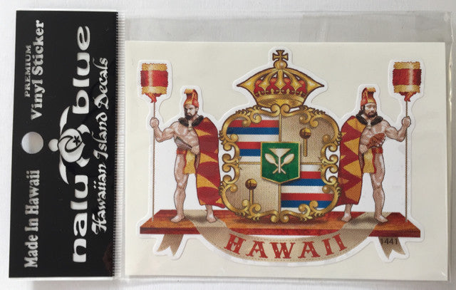 hawaiian crest decal