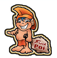 hawaiian menehune boy decal