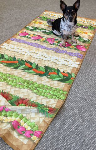 Lei Stand Beach Towel