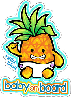 Cute Pineapple Baby Decal