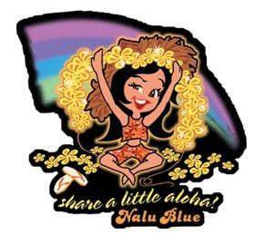 share a little aloha flower girl