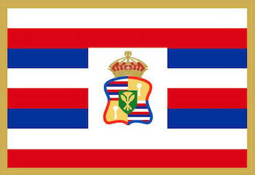 monarchy Hawaiian flag decal