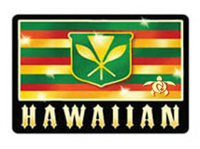old hawaiian flag decal