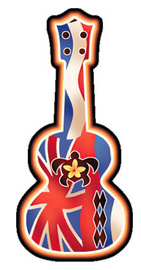 ukulele hawaiian flag